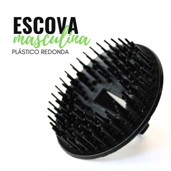 ESCOVA MASCULINA REDONDA MAKE ONE