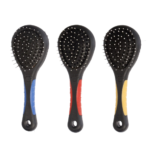 ESCOVA P/ PET OVAL DUPLA