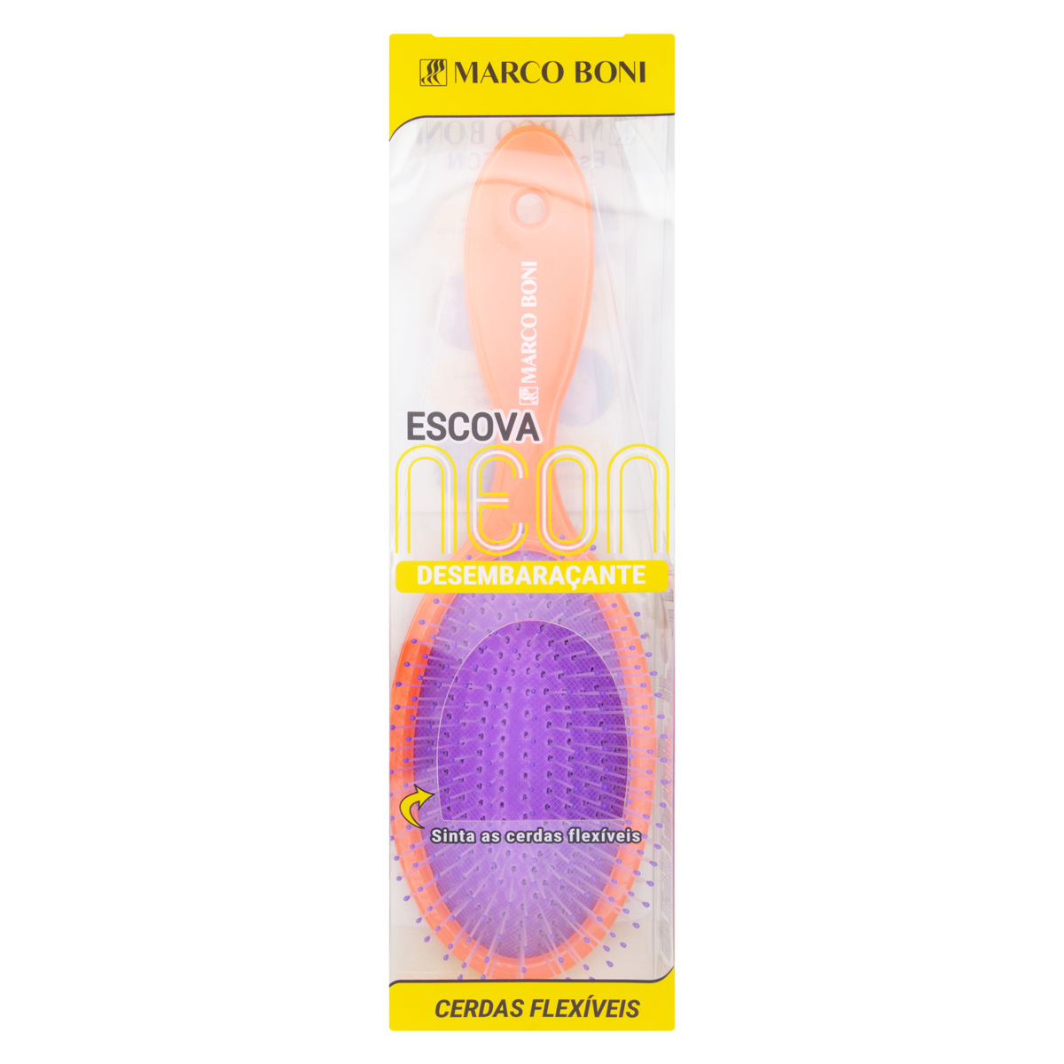 ESCOVA CABELO MARCO BONI DESEMB.NEON 8076