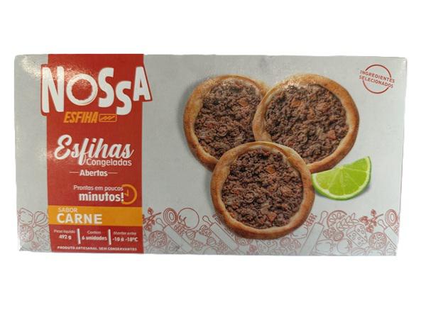 ESFIHAS DE CARNE NOSSA ESFIHA 540G