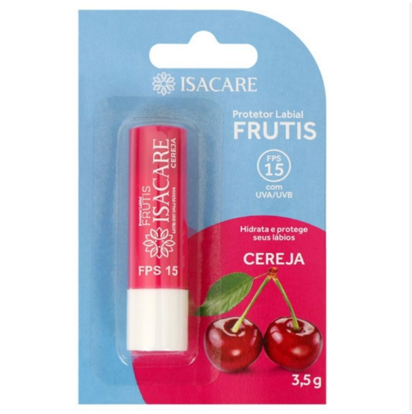 ESFOLIANTE LABIAL ISACARE CEREJA 3,5GR