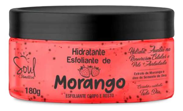 Hidratante Esfoliante Soul Cosmeticos 180g