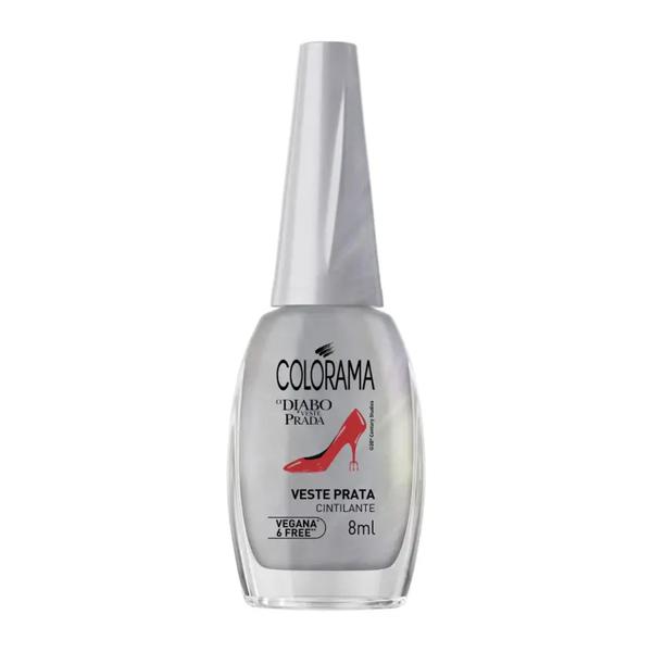 ESMALTE COLORAMA DVPRADA VESTE PRATA 8ML