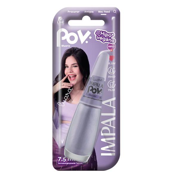 ESMALTE IMPALA PEROLADO CLEAN GIRL 7,5ML
