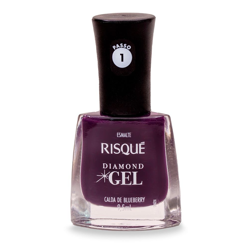 ESMALTE RISQUE  GEL  BLUEBERRY