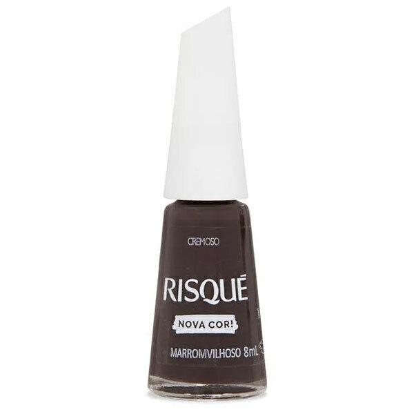ESMALTE RISQUE CM MARROMVILHOSO