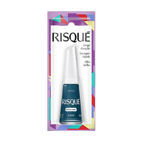 ESMALTE RISQUE 8ML CREM A.MAR