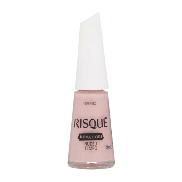 ESMALTE RISQUE CREMOSO 8ML NUDEU TEMPO