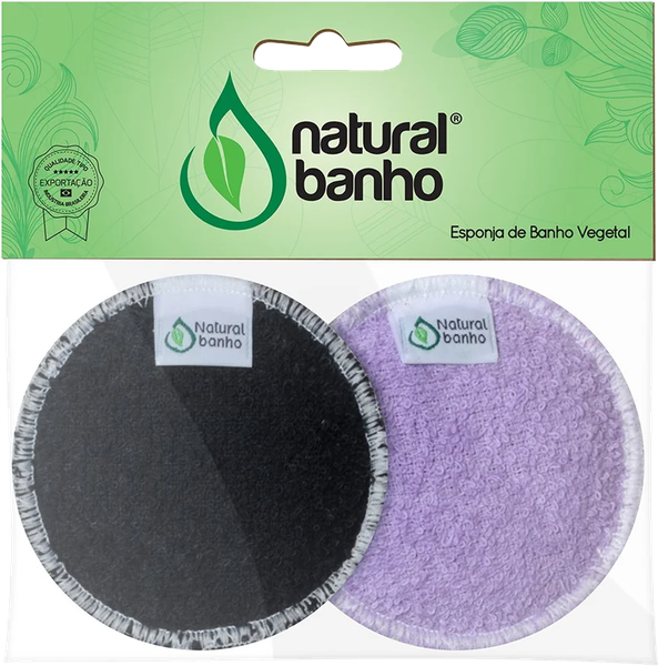 ESPONJA DE BANHO BASIC FACIAL C/2 UN.