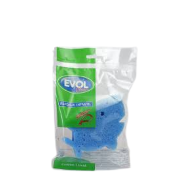 ESPONJA EVOL CLEAN BANHO INFANTIL