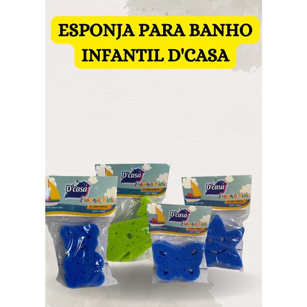 Esponja Banho Kids D´Casa
