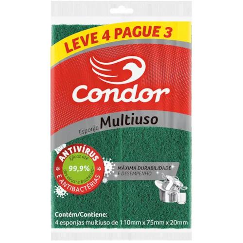 ESPONJA CONDOR BIODEGRADAVEL L4P3