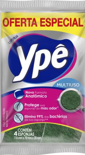 ESPONJA YPE MULTIUSO 4X1