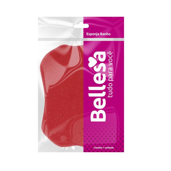 Esponja P/Banho Adulto Bellesa
