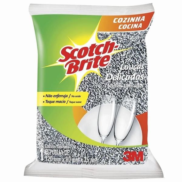ESPONJA SCOTCH BRITE PRATEADA