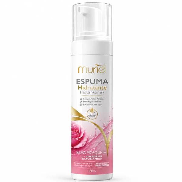 ESPUMA HIDRATANTE MURIEL 150ML ROSA MOSQ