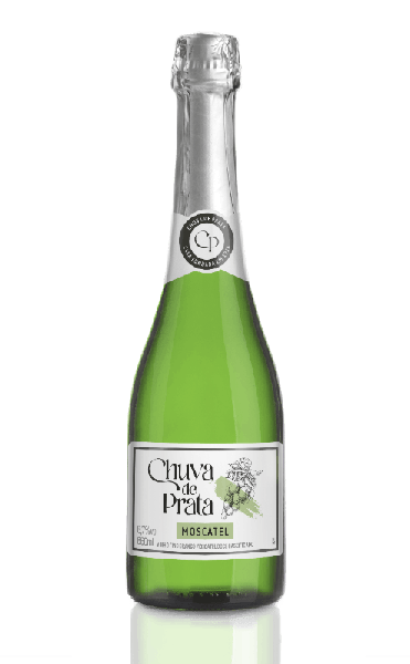 Espumante Chuva Prata 660ml Moscatel Branco