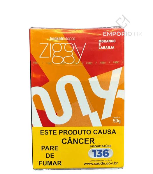 ESSENCIA ZIGGY MIX MORANGO E LARANJA 50G