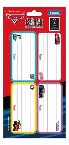 ETIQUETAS ADESIVAS FORONI CARROS PC/10