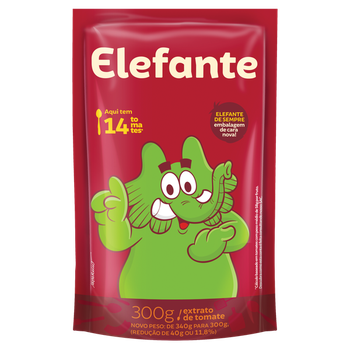 EXTRATO DE TOMATE ELEFANTE SC 300G