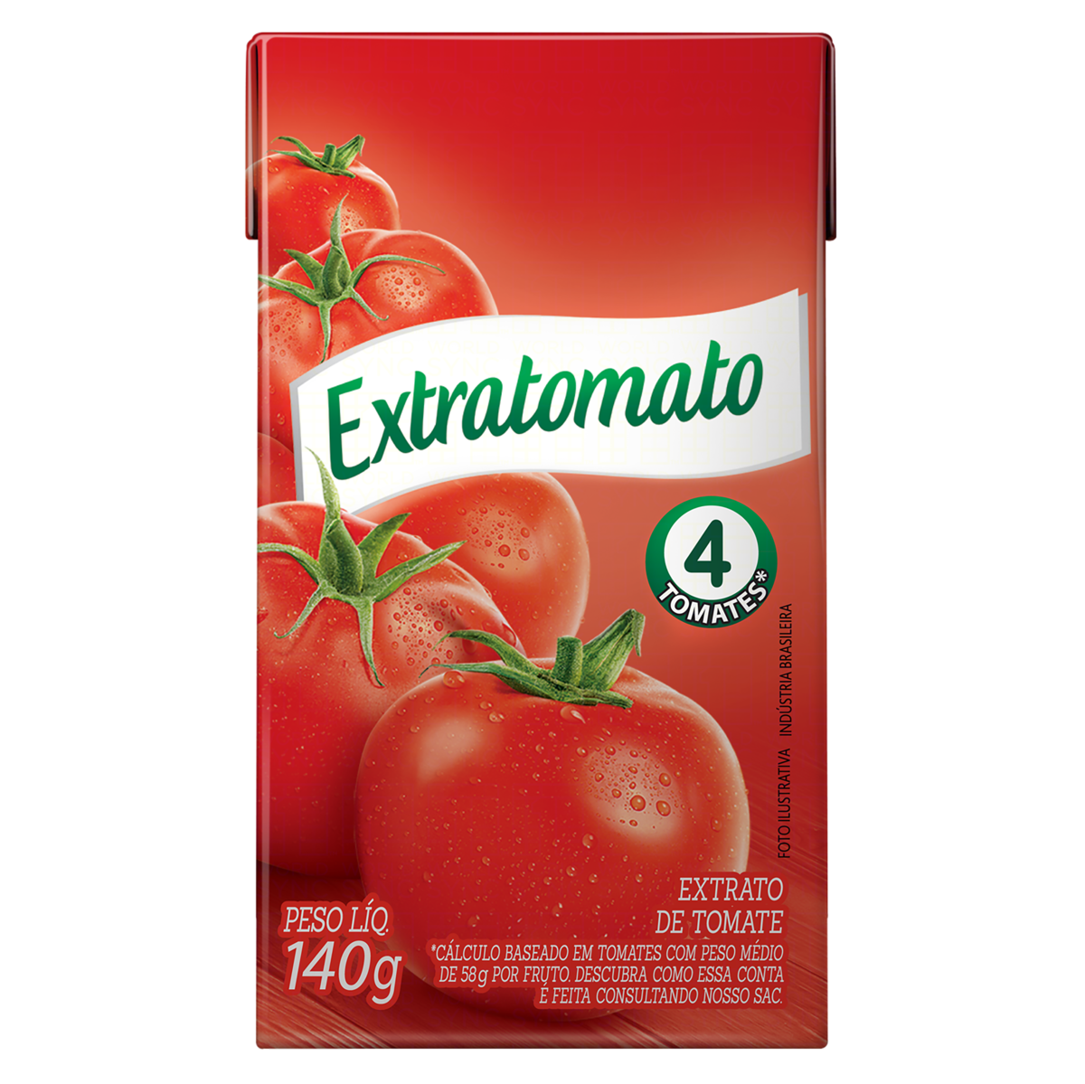 EXTRATO EXTRATOMAT TOMATE 140G