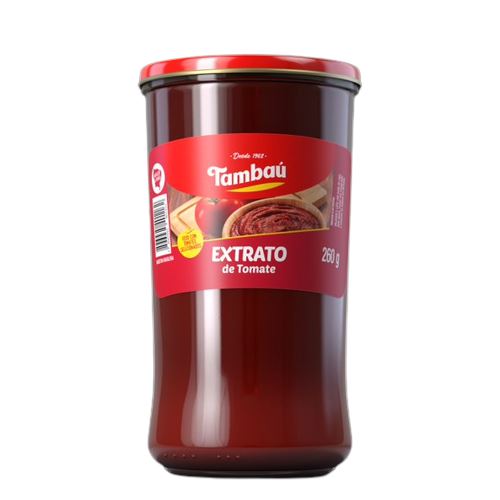 EXTRATO DE TOMATE TAMBAU 260G DECORADO