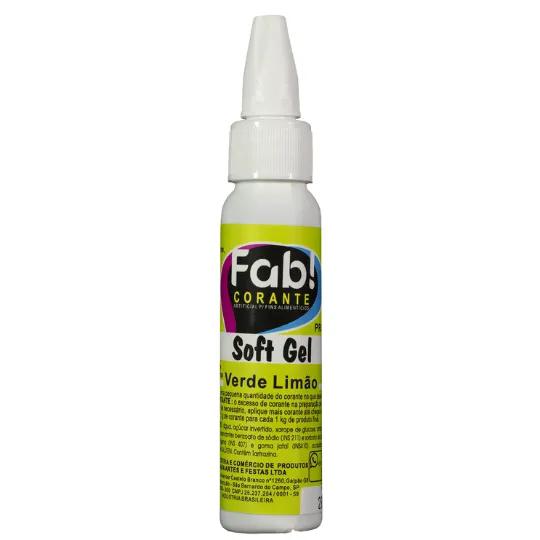 CORANTE FAB SOFT GEL 25G VERDE LIMAO