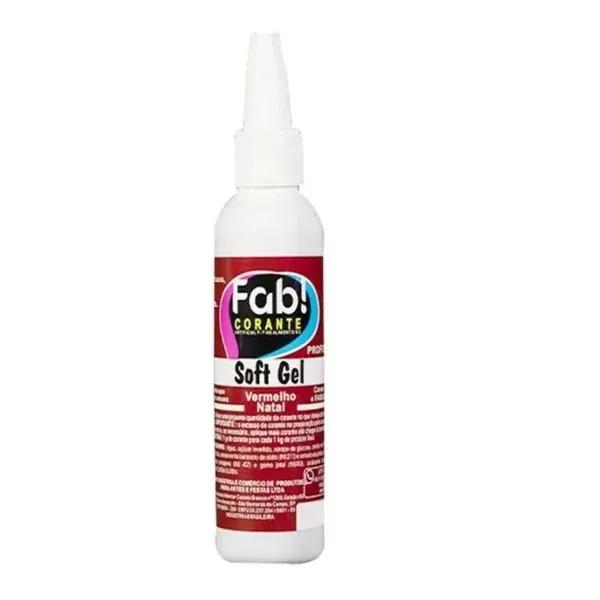 CORANTE SOFTGEL 25G VERMELHO NATAL