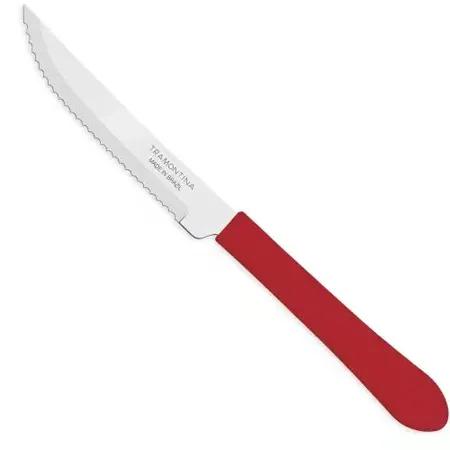 FACA TRAMONTINA CHURRASCO INOX 4 LEME VE