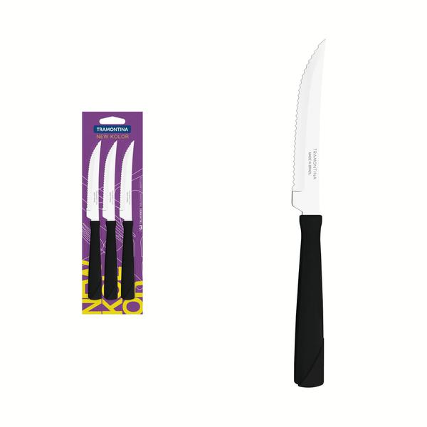 FACA TRAMONTINA CHURRASCO INOX CINZA