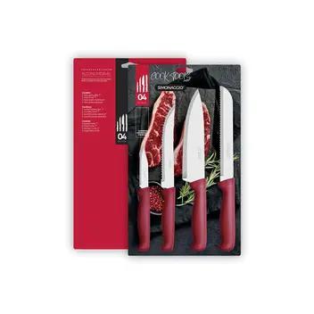 FACA COZINHA SIMONAGGIO 4 CABO VERMELHO