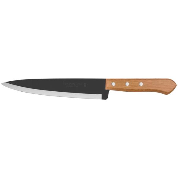 FACA DE CARNE CHURRASCO EM ACO INOX VERM