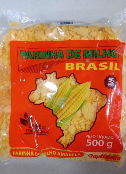 FARINHA DE MILHO AMARELA BRASIL 500G