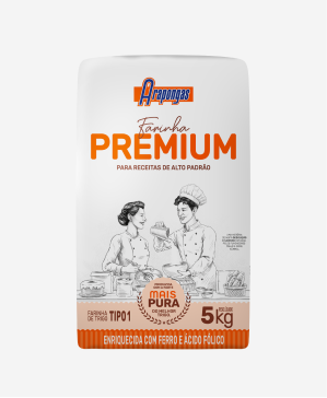 FARINHA DE TRIGO ARAPONGAS PREM.1KG