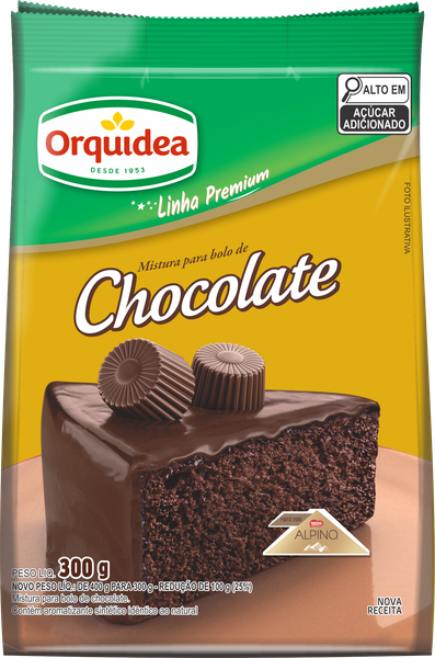 MIST BOLO ORQUIDEA 300G, CHOC C/ALPINO