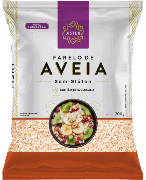 FARELO DE AVEIA S/GLUT ASTER 200G