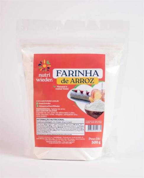 FARINHA ARROZ NUTRI&WIEDER 500G