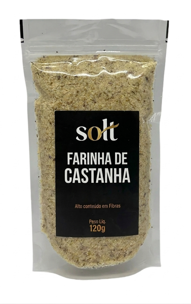 FARINHA CASTANHA SOLT 120G