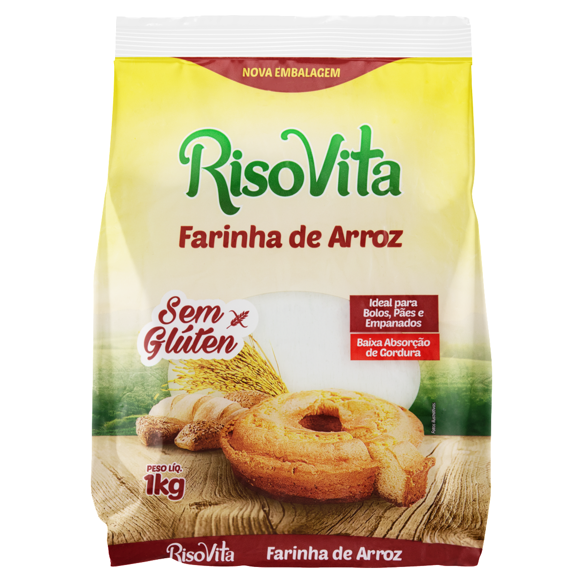 FARINHA DE ARROZ RISOVITA 1KG