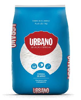 FARINHA DE ARROZ URBANO SEM GLUTEN 1KG
