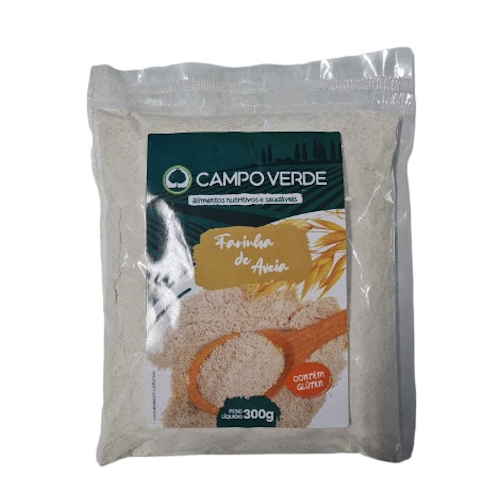 FARINHA DE AVEIA CAMPO VERDE 300G