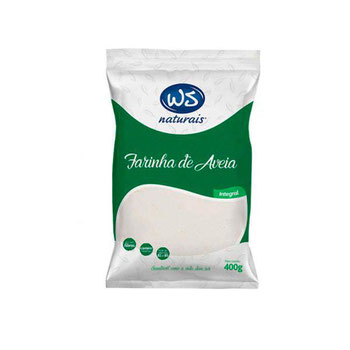 FARINHA DE AVEIA WS NATURAIS 500G