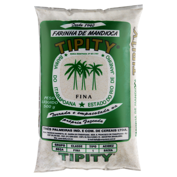 FARINHA DE MANDIOCA TIPITY CRUA FINA 500