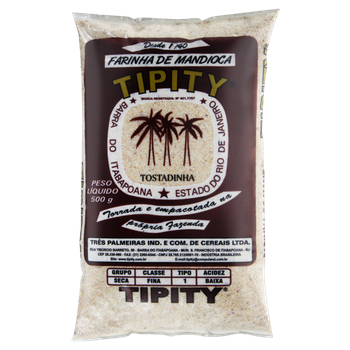 FARINHA DE MANDIOCA TIPITY TOSTADINHA 50
