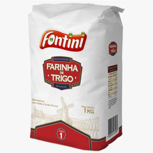 FARINHA DE TRIGO 1KG FONTINI