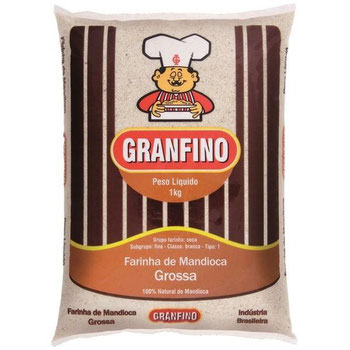 FARINHA DE MANDIOCA GRANFINO GROSSA 1KG