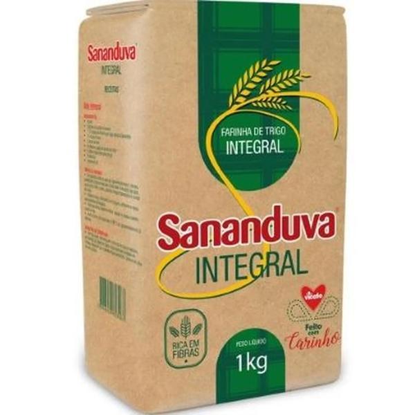 FARINHA INTEGRAL SANANDUVA 1KG TP1