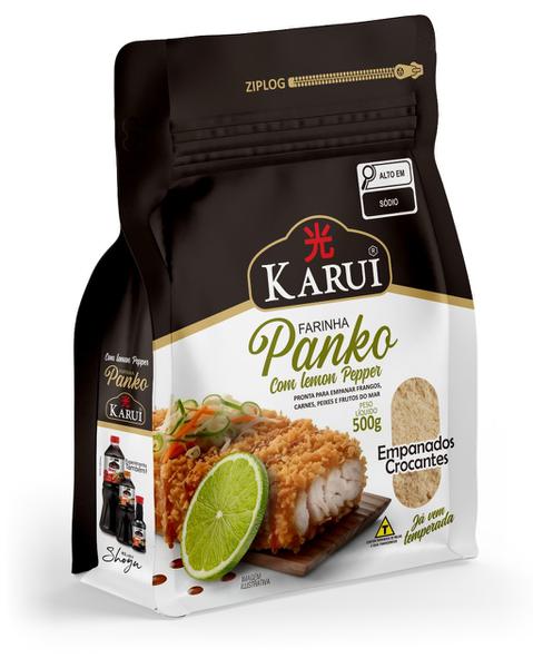 Farinha Panko Karui 500g Lemon Pepper