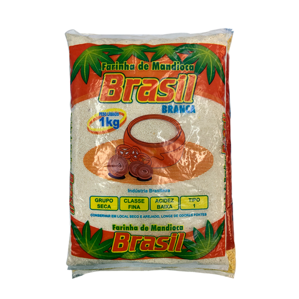 FARINHA MAND BRASIL 1KG BRANCA FINA