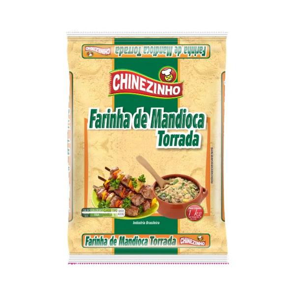 FARINHA MANDIOCA CHINEZINHO PCT 1kg TORRADA 